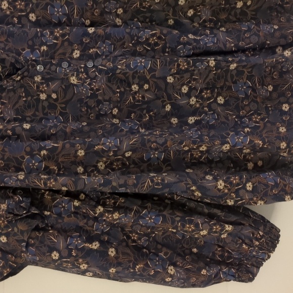 Free assembly ruffled sleeves blouse - Picture 5 of 11